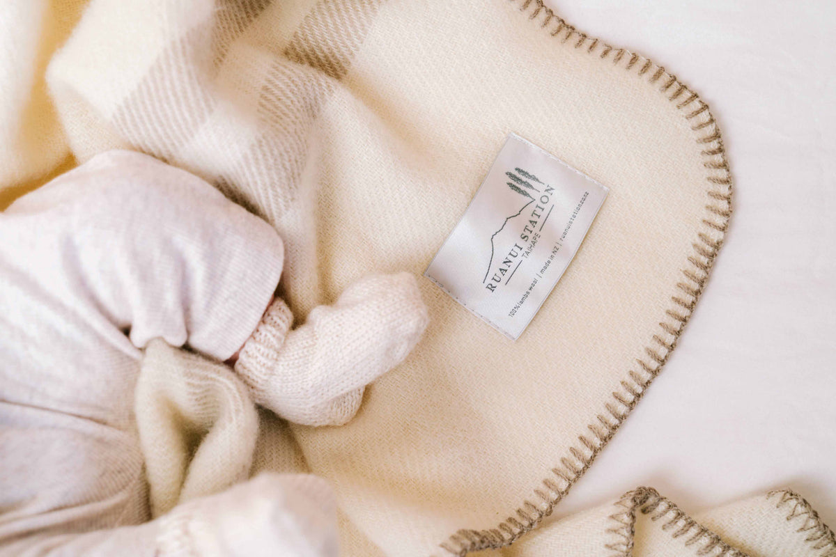 Wool Cot Blankets Luxury Wool Baby Blankets NZ Made