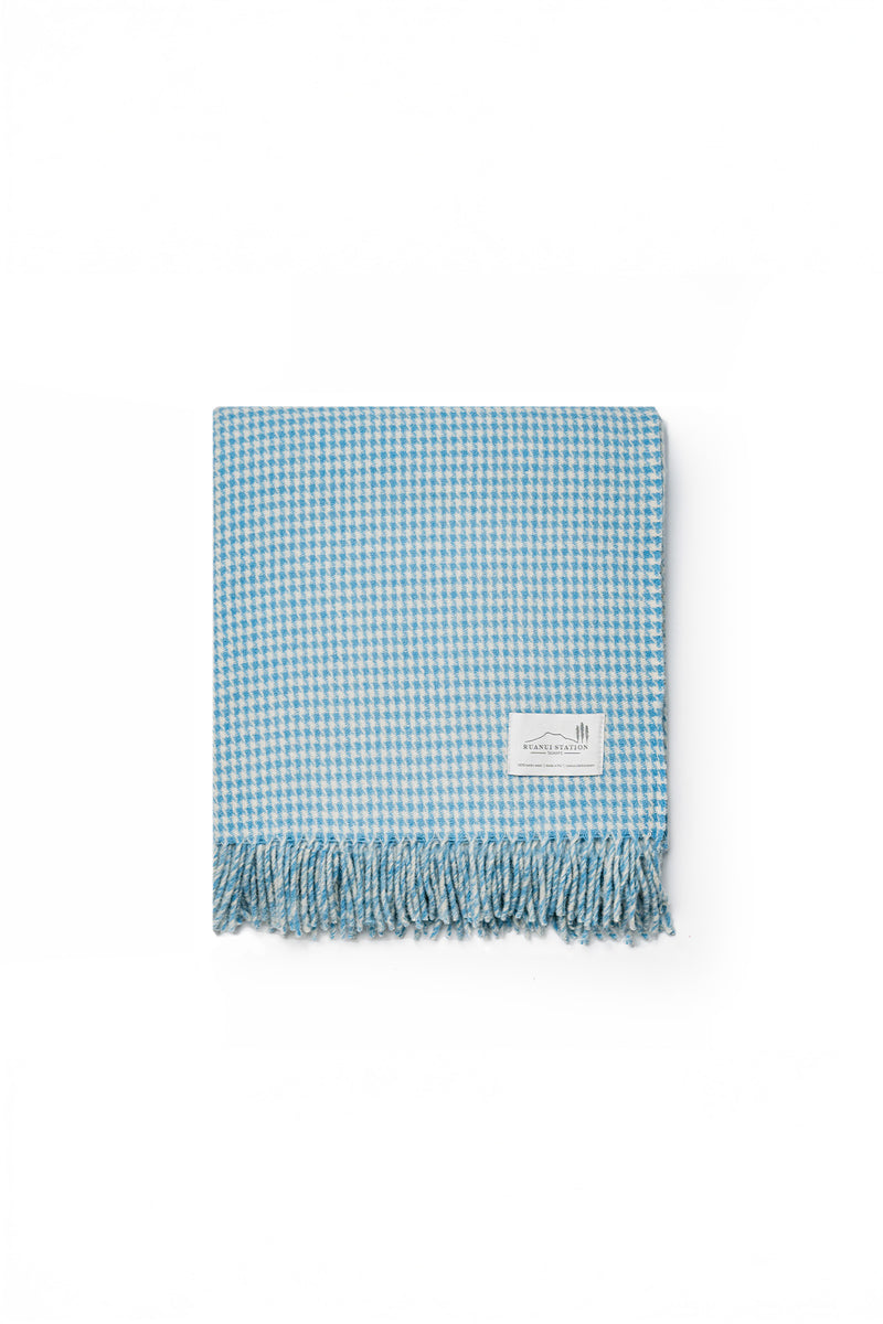 Bremners Blue Throw