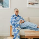 Backtrap Blue Seconds Throw