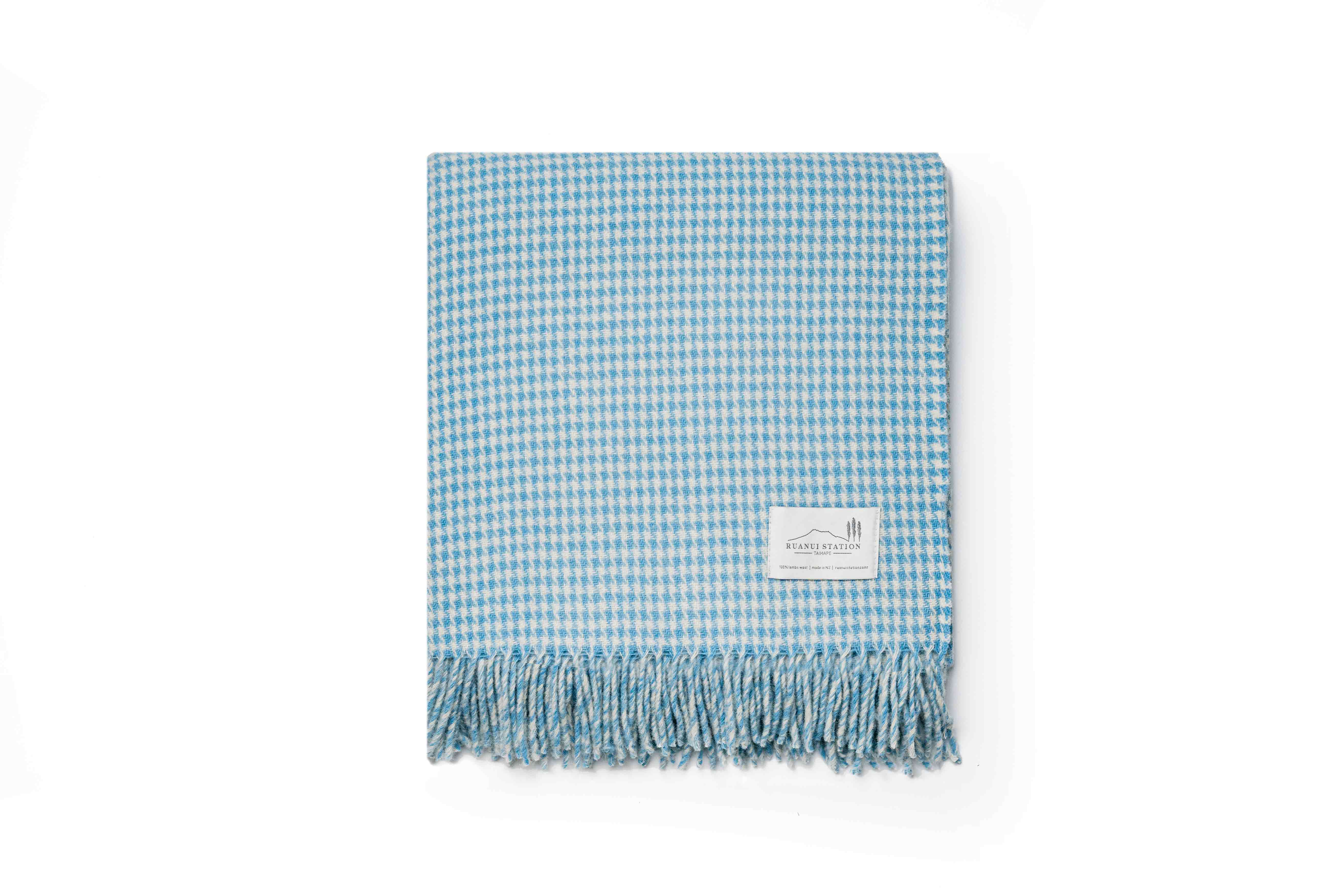 Bremners Blue Throw – ruanuistation