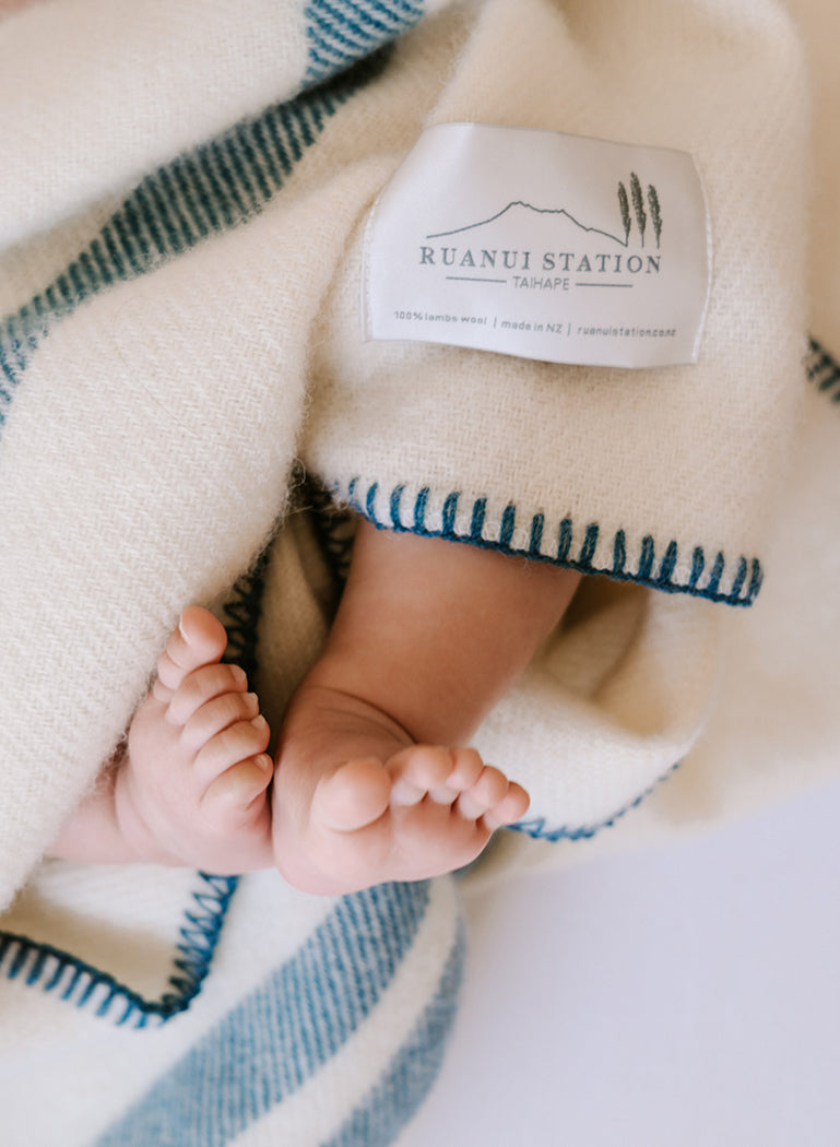 wool baby blanket