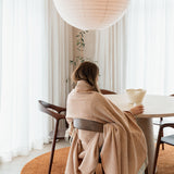 Rakaia Rust Throw