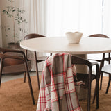 Ruanui Red Check Throw