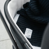 Navy Heritage Buggy Blanket