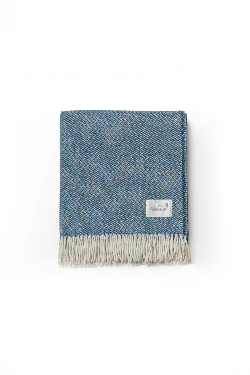 Bentleys Blue Throw
