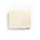 Waipapa White Baby Waffle Blanket