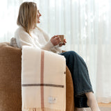 Woolshed White Throw
