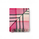 Pukehapua Pink Check Throw