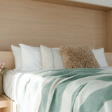 Samways Sage Stripe Throw