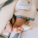 wool baby blanket