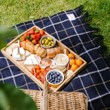 Takarangi Tartan picnic blanket