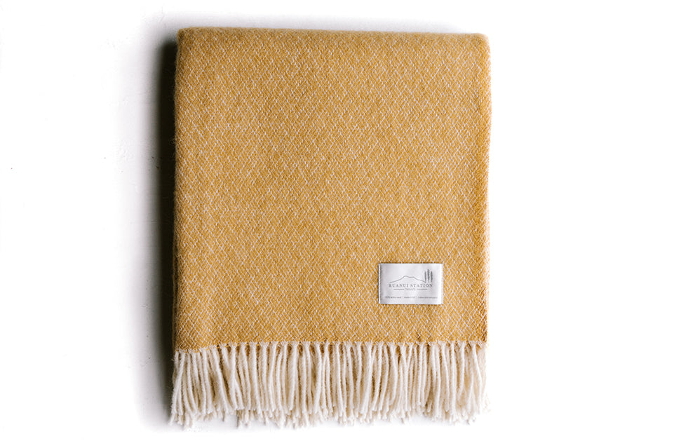 wool throw blanket